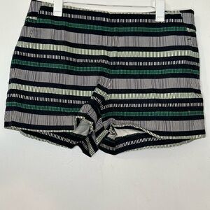 Banana Republic High Waist Green and Black Shorts